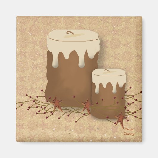 キャンドル初期のマグネット マグネット (正面)