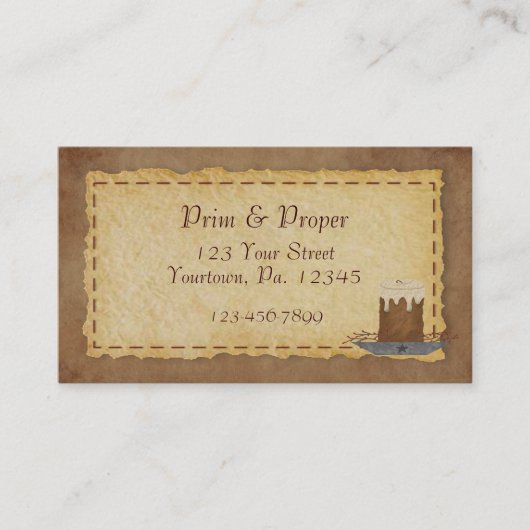 キャンドル初期の名刺 名刺 (正面)