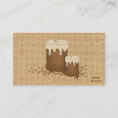 キャンドル初期の名刺 名刺 (裏面)