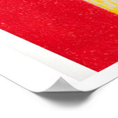 キャンドル懐中電灯 - マッチ箱プリント - 美観 ポスター (角)