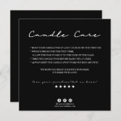 キャンドル気にサンキューカード サンキューカード (正面/裏面)