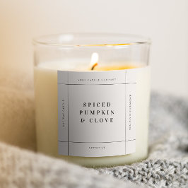 キャンドル製品ラベルステッカー 手作りビジネス タグ