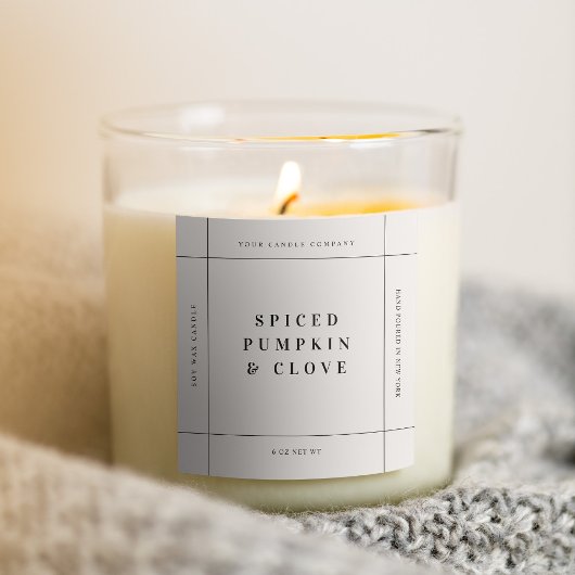 キャンドル製品ラベルステッカー 手作りビジネス タグ