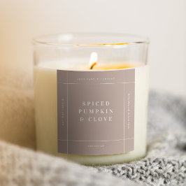 キャンドル製品ラベルステッカー 手作りビジネス タグ