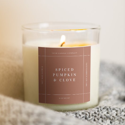 キャンドル製品ラベルステッカー 手作りビジネス タグ