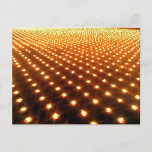 キャンドル1,000 ポストカード (正面)