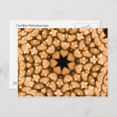 キャンドル カレイドスコープ ポストカード (正面/裏面)