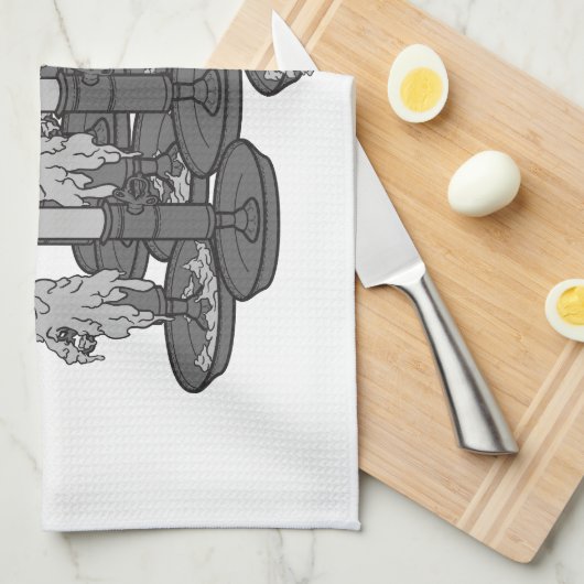 キャンドル キッチンタオル (四つ折り)