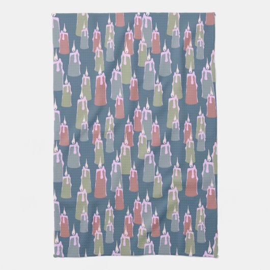 キャンドル キッチンタオル (縦)