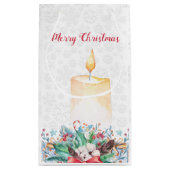 キャンドル&クリスマスデコレーション スモールペーパーバッグ (裏面)