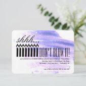 キャンドル·サプライズ·シー……やめて！誕生日イン 招待状 (スタンド正面)