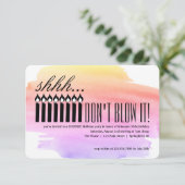 キャンドル·サプライズ·シー……やめて！誕生日 招待状 (スタンド正面)