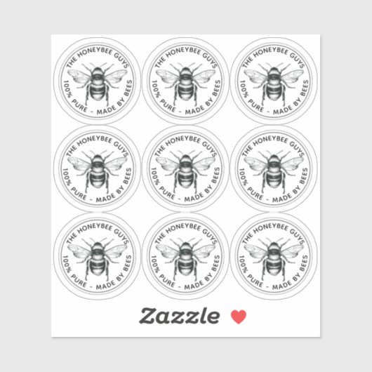 キャンドル、ジャー、窓の透明ビーラベル シール (シート)