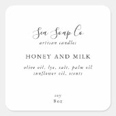 キャンドル ステッカー (正面)