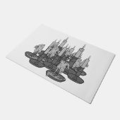 キャンドル ドアマット (アングル)