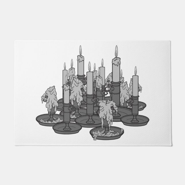 キャンドル ドアマット (正面)