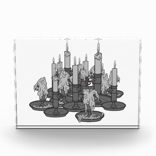 キャンドル フォトブロック (正面)
