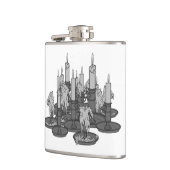 キャンドル フラスク (左)