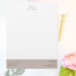 キャンドル、ブラシ、スパ&ウェルネスレターヘッド レターヘッド