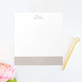 キャンドル・ブラシ・スパ＆ウェルネス ノートパッド