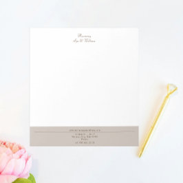 キャンドル ブラシ スパ & ウェルネス ノートパッド