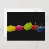 キャンドル ポストカード (正面/裏面)