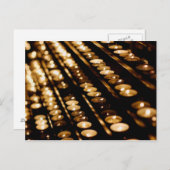 キャンドル ポストカード (正面/裏面)