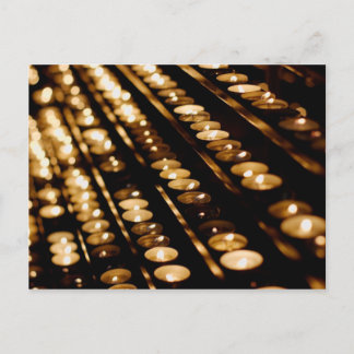 キャンドル ポストカード