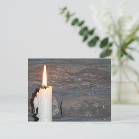 キャンドル ポストカード (スタンド正面)