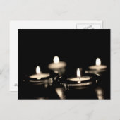 キャンドル ポストカード (正面/裏面)