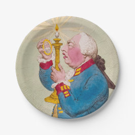 キャンドル – ラウンド紙プレート ペーパープレート