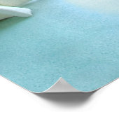 キャンドル – 窓の中の静物画 ポスター (角)