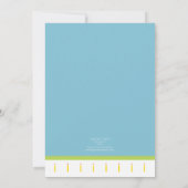 キャンドル 誕生日パーティー招待状 招待状 (裏面)