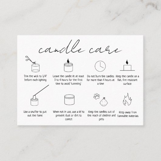 キャンド気にルサンキューカードロシンプルゴモダン 名刺 (正面)