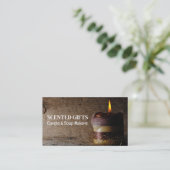 キャンド素朴ル、キャンドル、ソープメーカー 名刺 (スタンド正面)