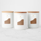 キャンド自然ル製品ラベル フードラベル (ボトル)