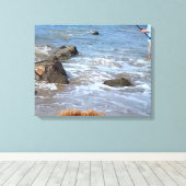 キャンバカスタムスのレトロな写真アートワーク キャンバスプリント (インサイチュ (ウッドフロア))