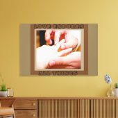 キャンバカスタムスの結婚プリントアートワーク キャンバスプリント (インサイチュ (リビング))