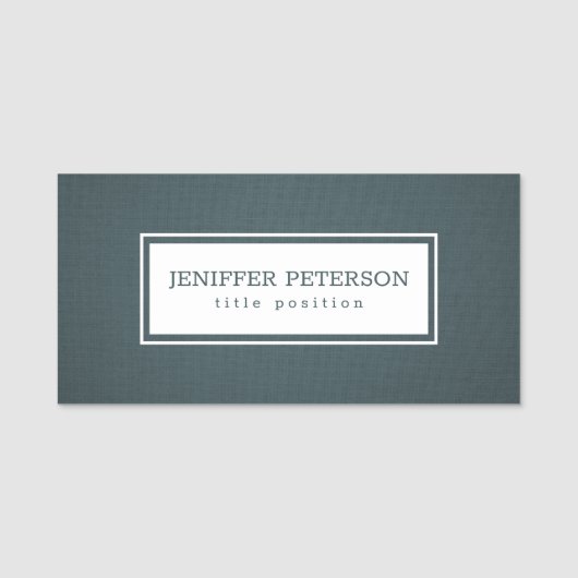 キャンバシンプルス 名札 (正面)