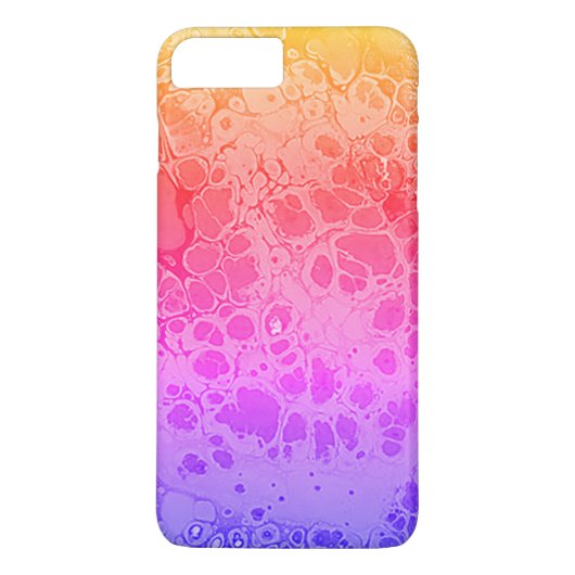 キャンバスにアクリルを注ぐ。 Case-Mate iPhoneケース (裏面)