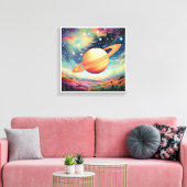 キャンバスに印刷された美しい色のイメージ， 194 キャンバスプリント (インサイチュ (リビング))