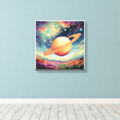 キャンバスに印刷された美しい色のイメージ， 194 キャンバスプリント (インサイチュ (ウッドフロア))