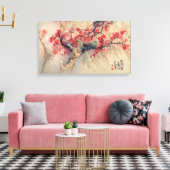 キャンバスに描かれた春 キャンバスプリント (インサイチュ (リビング))