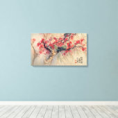 キャンバスに描かれた春 キャンバスプリント (インサイチュ (ウッドフロア))