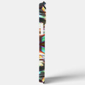 キャンバスに見えるテクスチャを持つカラー万華鏡 Case-Mate iPhoneケース (裏面 / 右)