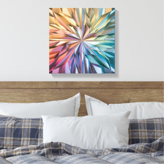 キャンバスのカラーアート キャンバスプリント
