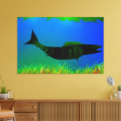 キャンバスのデジタル絵画の下で キャンバスプリント (インサイチュ (リビング))