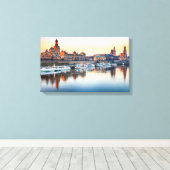 キャンバスのドレスデン キャンバスプリント (インサイチュ (ウッドフロア))