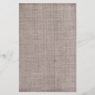 キャンバスのバーラップのヴィンテージパターン 便箋