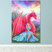 キャンバスのプリントの幻想の世界 キャンバスプリント (インサイチュ (ウッドフロア))